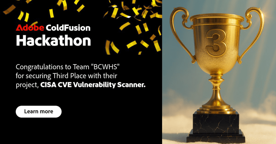 Adobe ColdFusion Hackathon