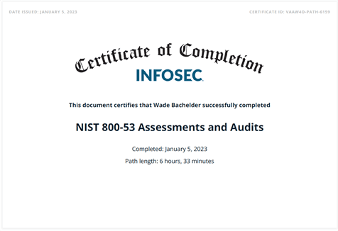 NIST - SP 800-53