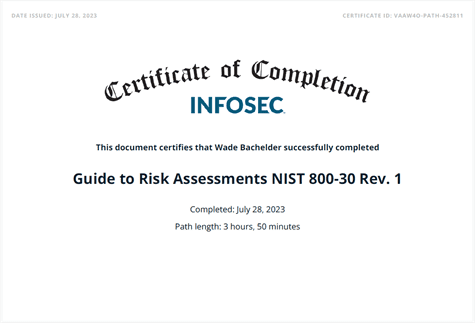 Guide to Risk Assessments NIST 800-30 Rev1