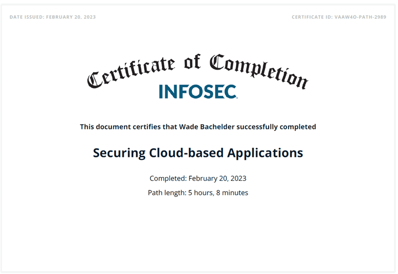 Securing Cloud-based Applications