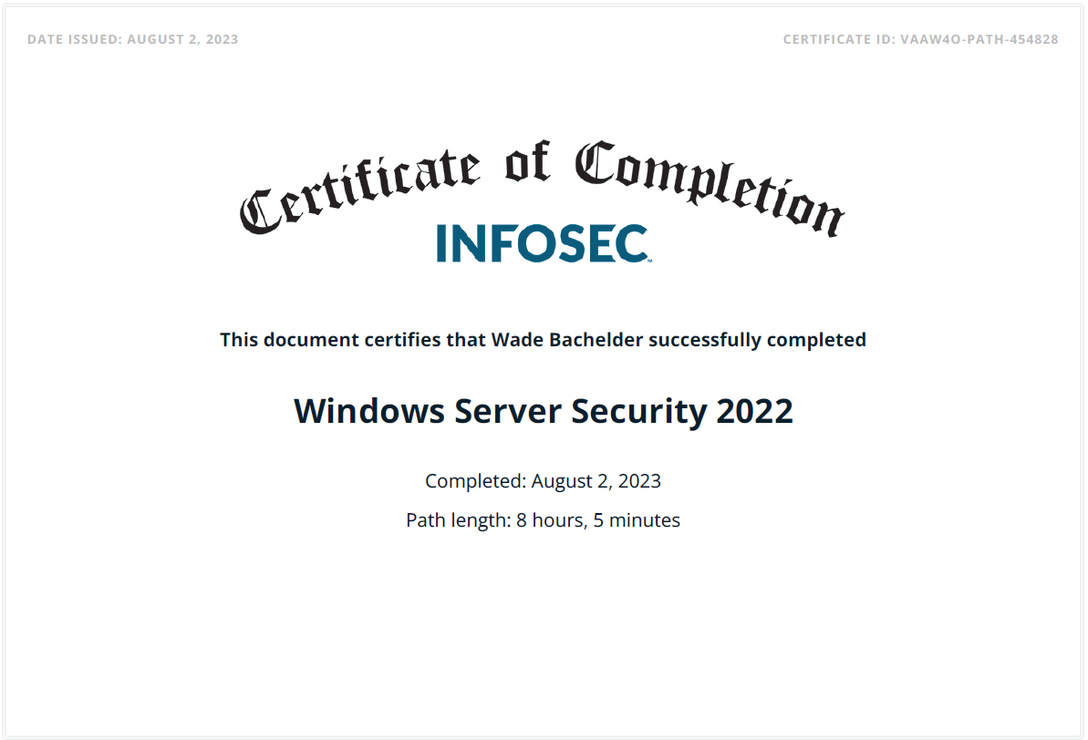 Windows Server Security 2022